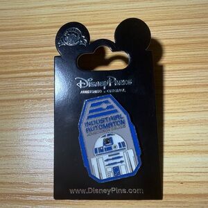 Disney Parks  R2-D2 Pin with Blue and White Design